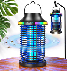 MKNXYD Bug Zapper Outdoor Cordless front view