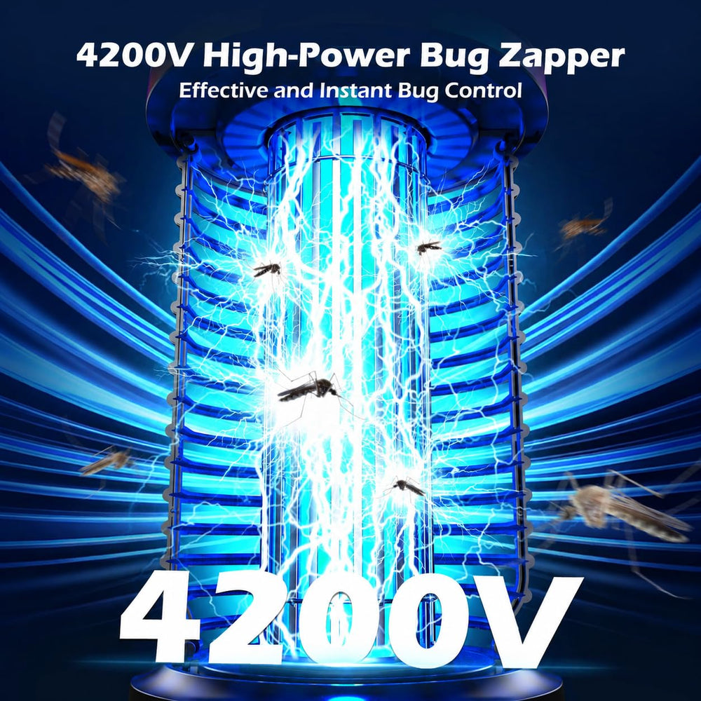 MKNXYD Bug Zapper showing detachable design for cleaning