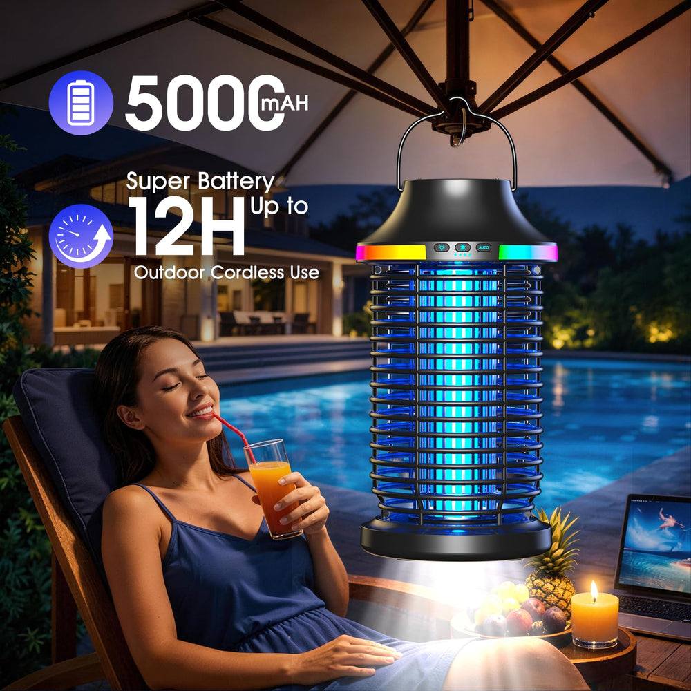 MKNXYD Bug Zapper with protective cage