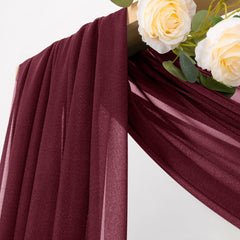 MLMC draping fabric 29 inches wide by 20 feet long Burgundy
