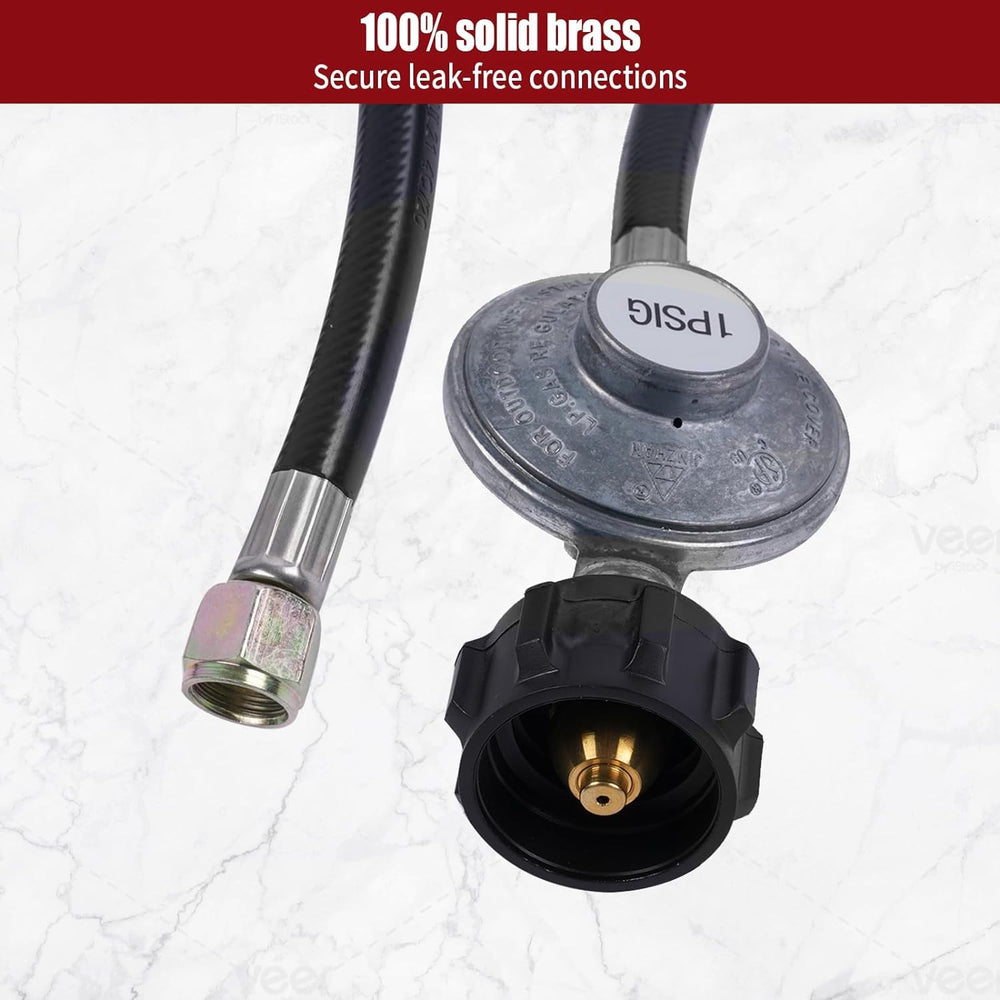 MOASKER propane hose with handwheel for easy installation