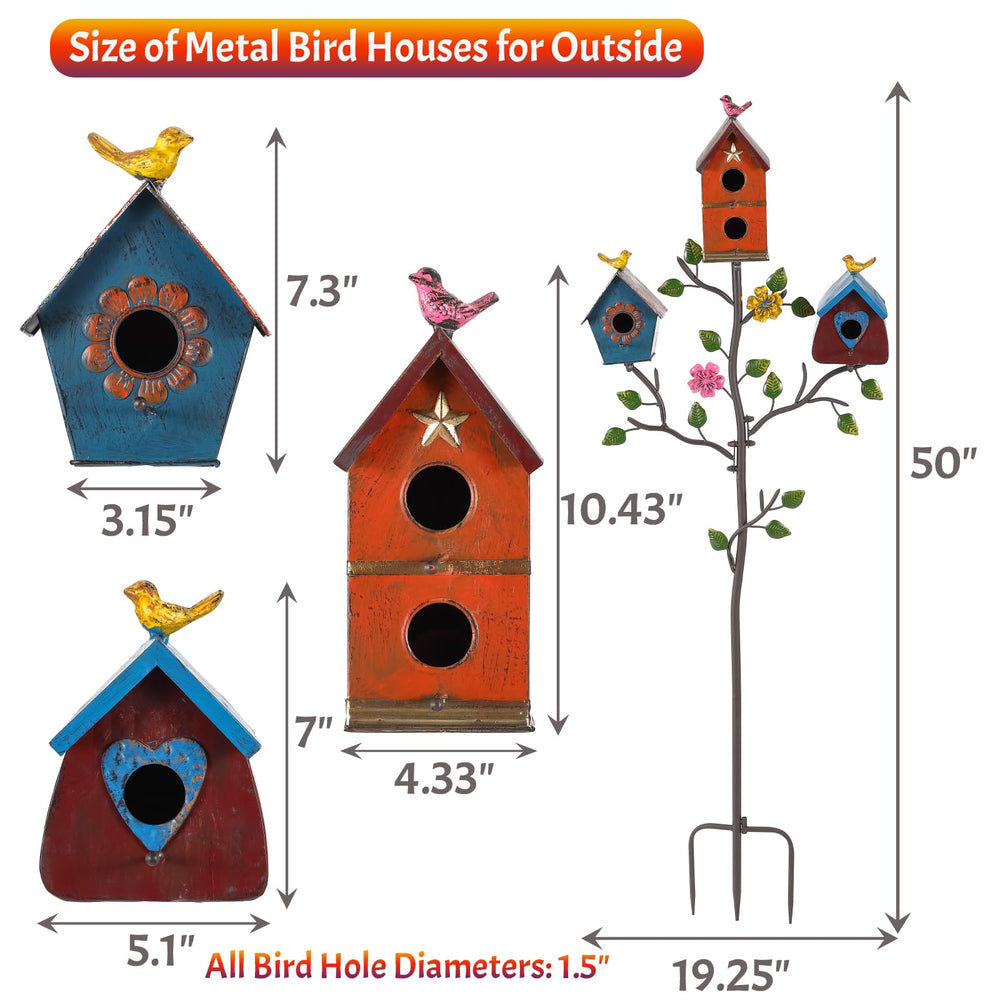 MOCOME Multi-Bird House 3D flower details