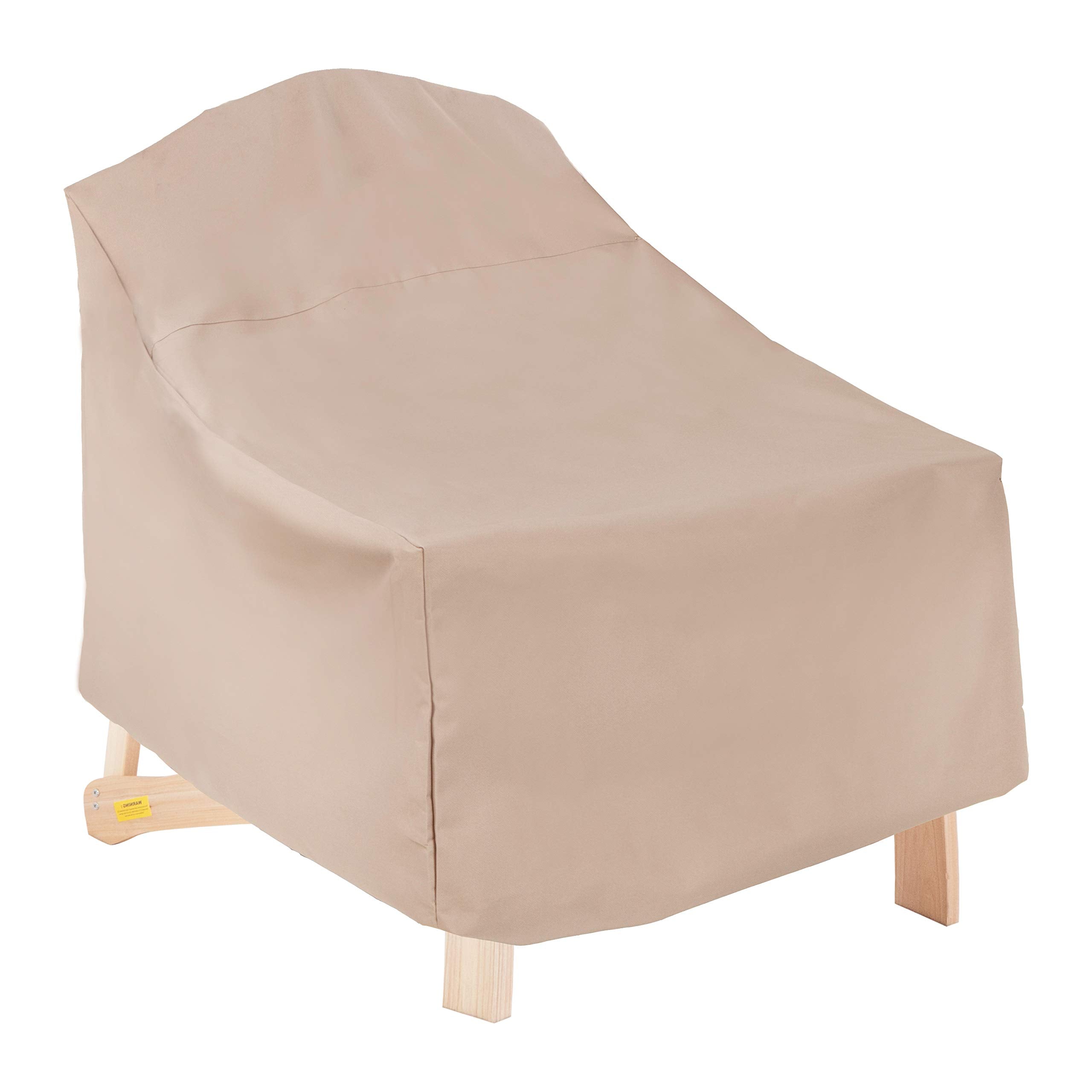 MODERN LEISURE Adirondack Chair Cover beige front view
