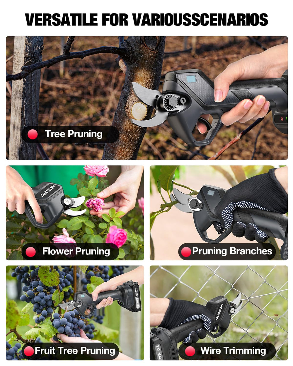 MODOFO Electric Pruning Shears replacement blade