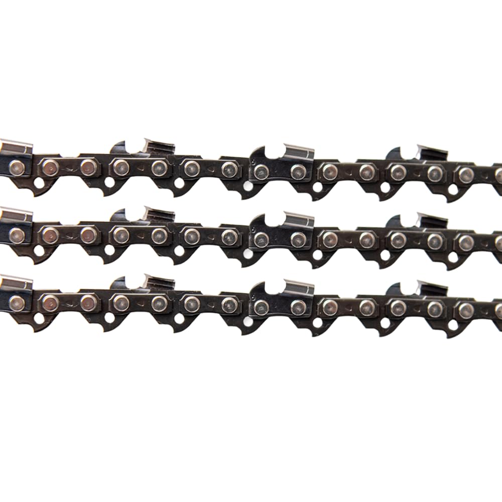 Molten 16 Inch Chainsaw Chain in action on a chainsaw
