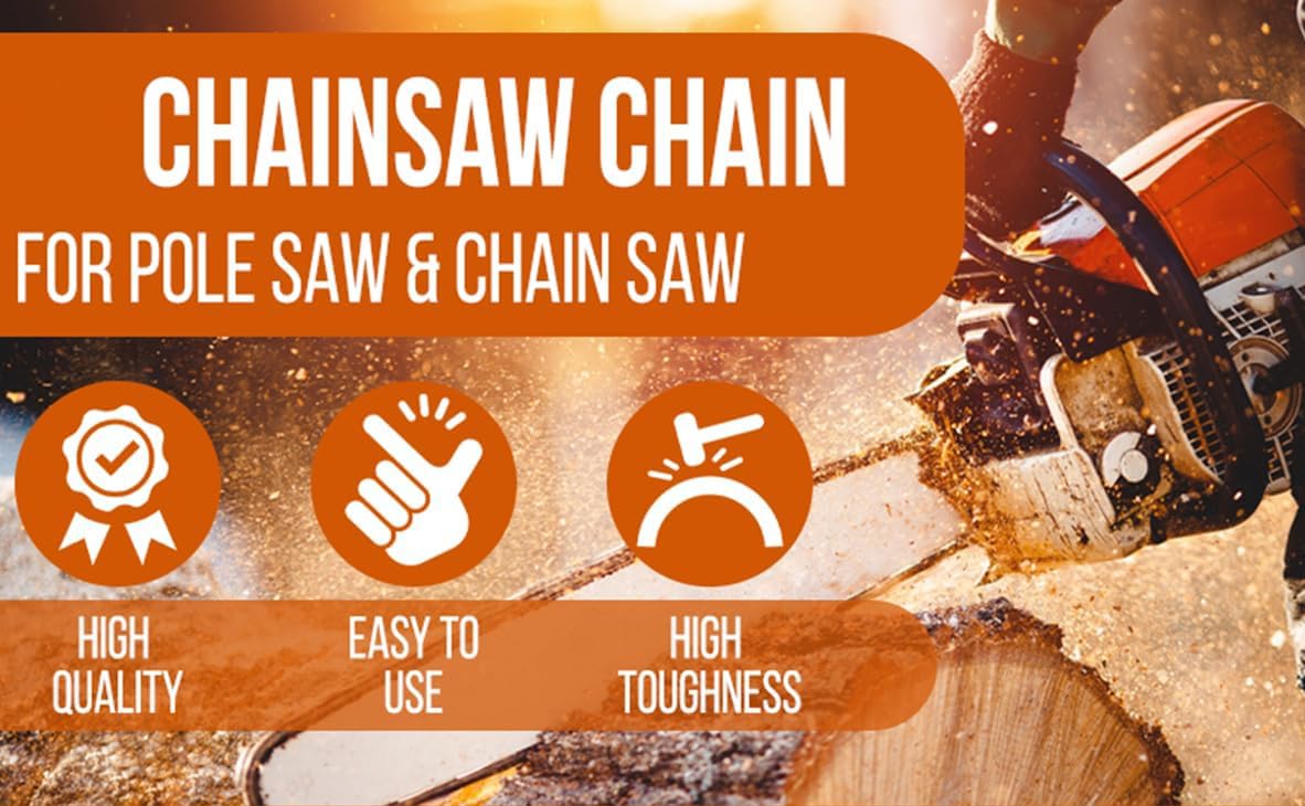 Molten 8 Inch Chainsaw Chain packaging