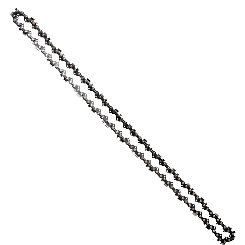 Molten chainsaw chain dimensions and material details
