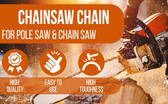 Molten Chainsaw Chain specifications detail