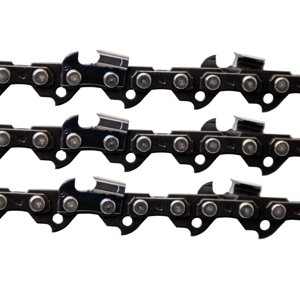 Molten Chainsaw Chains in packaging