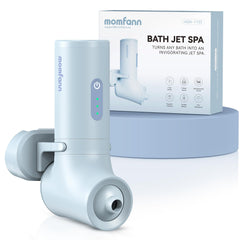MOMFANN Bath Jets for Tub in baby blue colour, front view