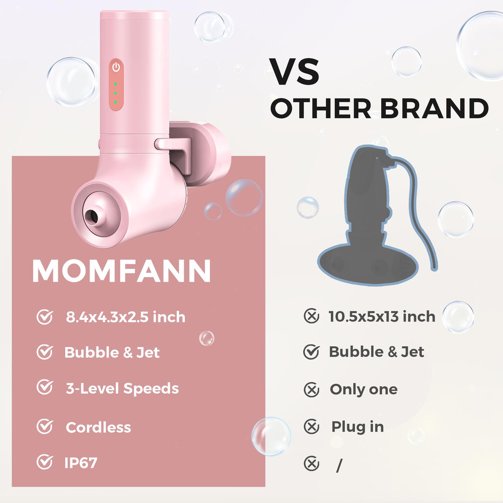 MOMFANN Bath Jets showing removable filter
