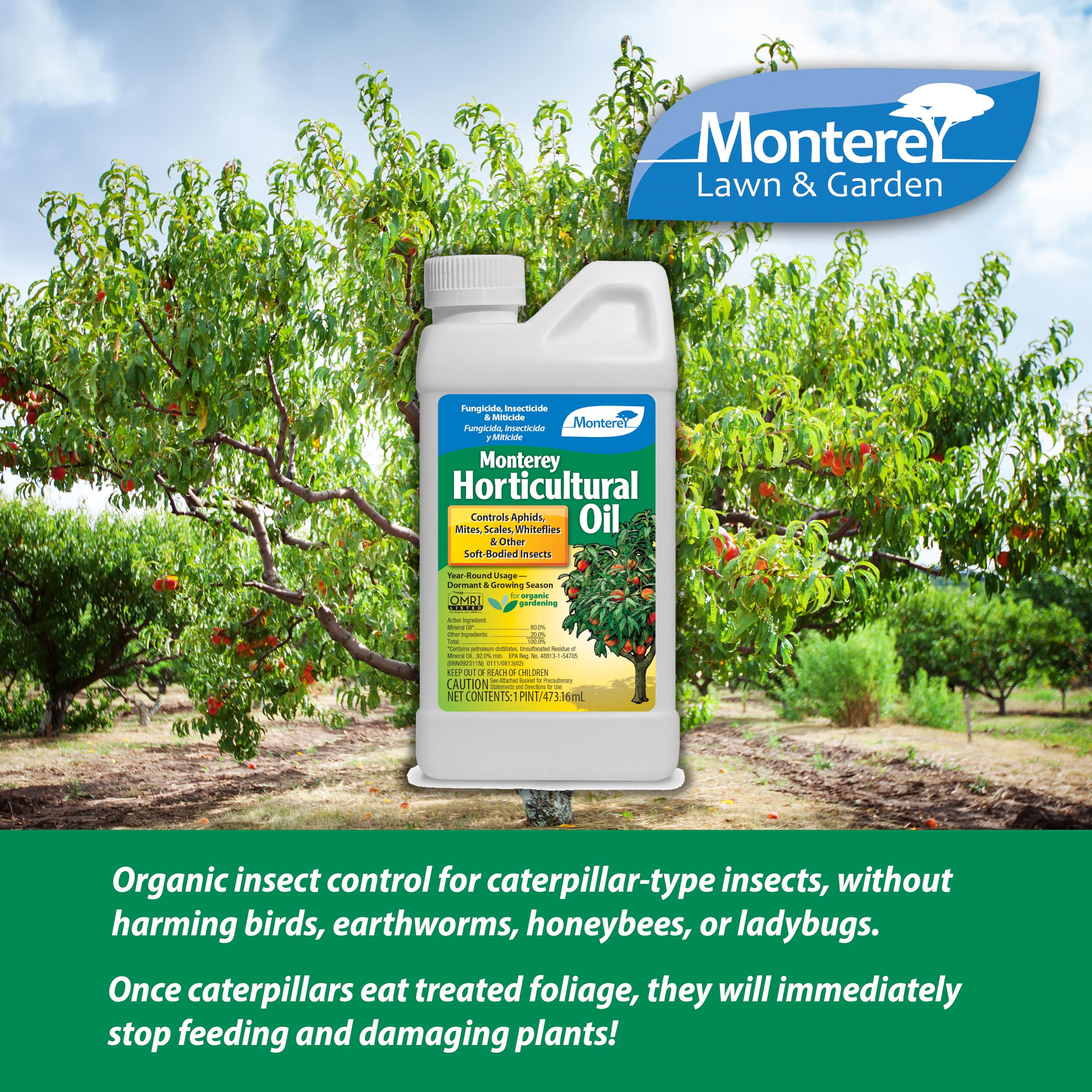 Monterey Horticultural Oil 16 oz unscented gel form