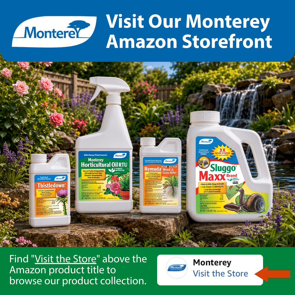 Monterey Thistledown Weed Killer Concentrate usage demonstration