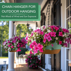 montresor 10 inch hanging planter with ventilation holes