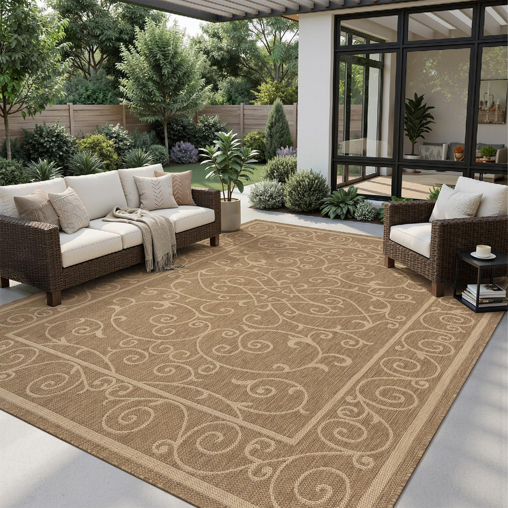 MontVoo Outdoor Rug 6x9 ft packaging