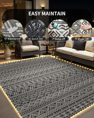 MontVoo Outdoor Rug packaging details
