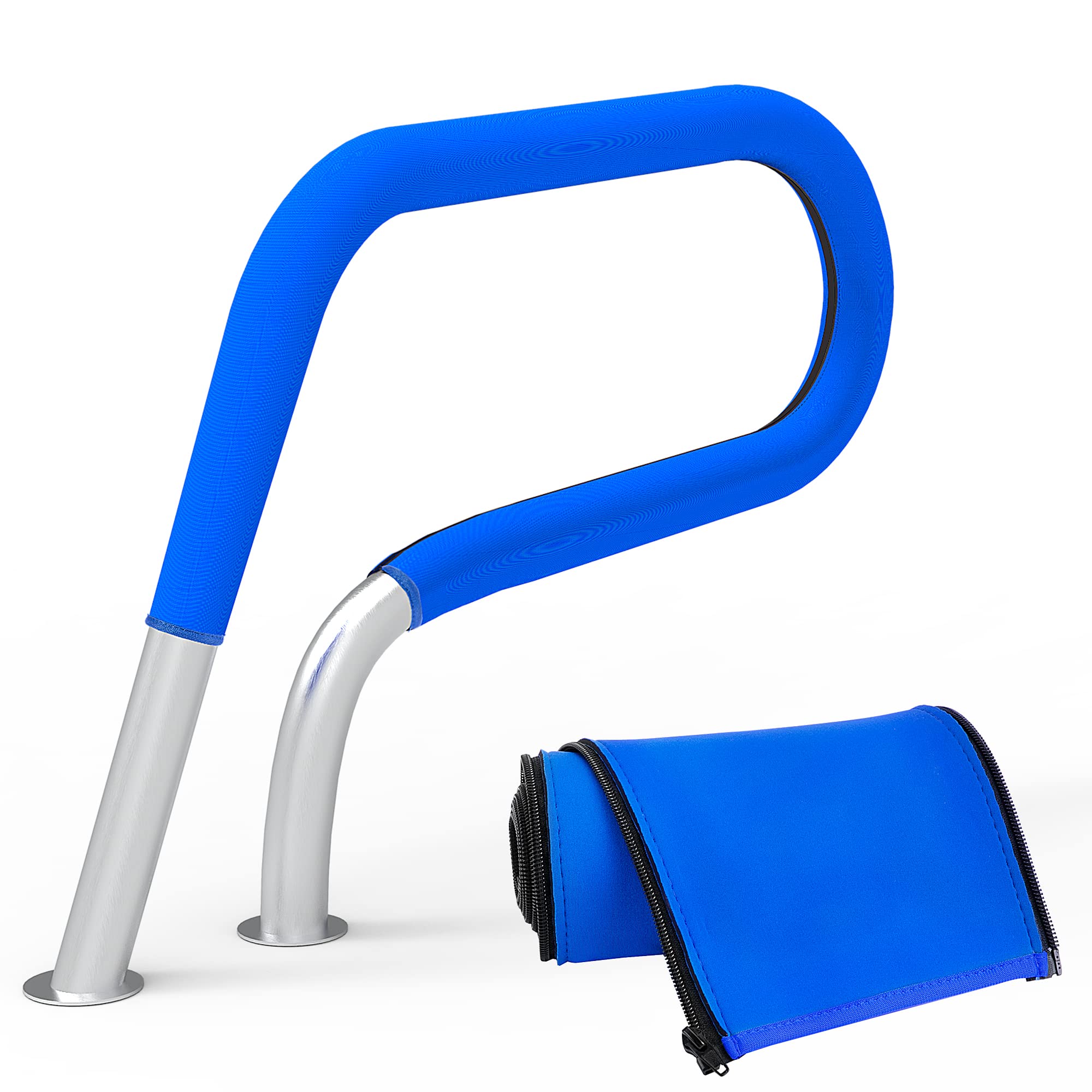 moonoom 4 Feet Pool Railing Cover blue model front view