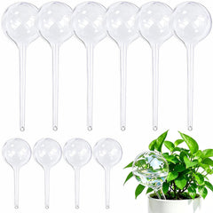 MOONSOUND Plant Automatic Watering Device clear plastic globe front view