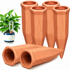 MOONSOUND Terracotta Plant Watering Device front view
