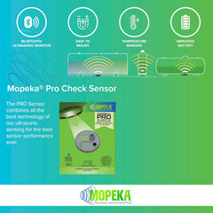 Mopeka Pro Check Bluetooth Propane Tank Sensor with mobile app display
