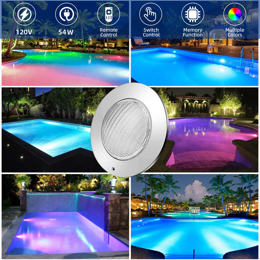 Mopzlink pool light shade and accessories included in the package