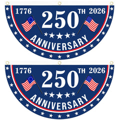MOSADO 250th Anniversary Flag front view with vibrant colours