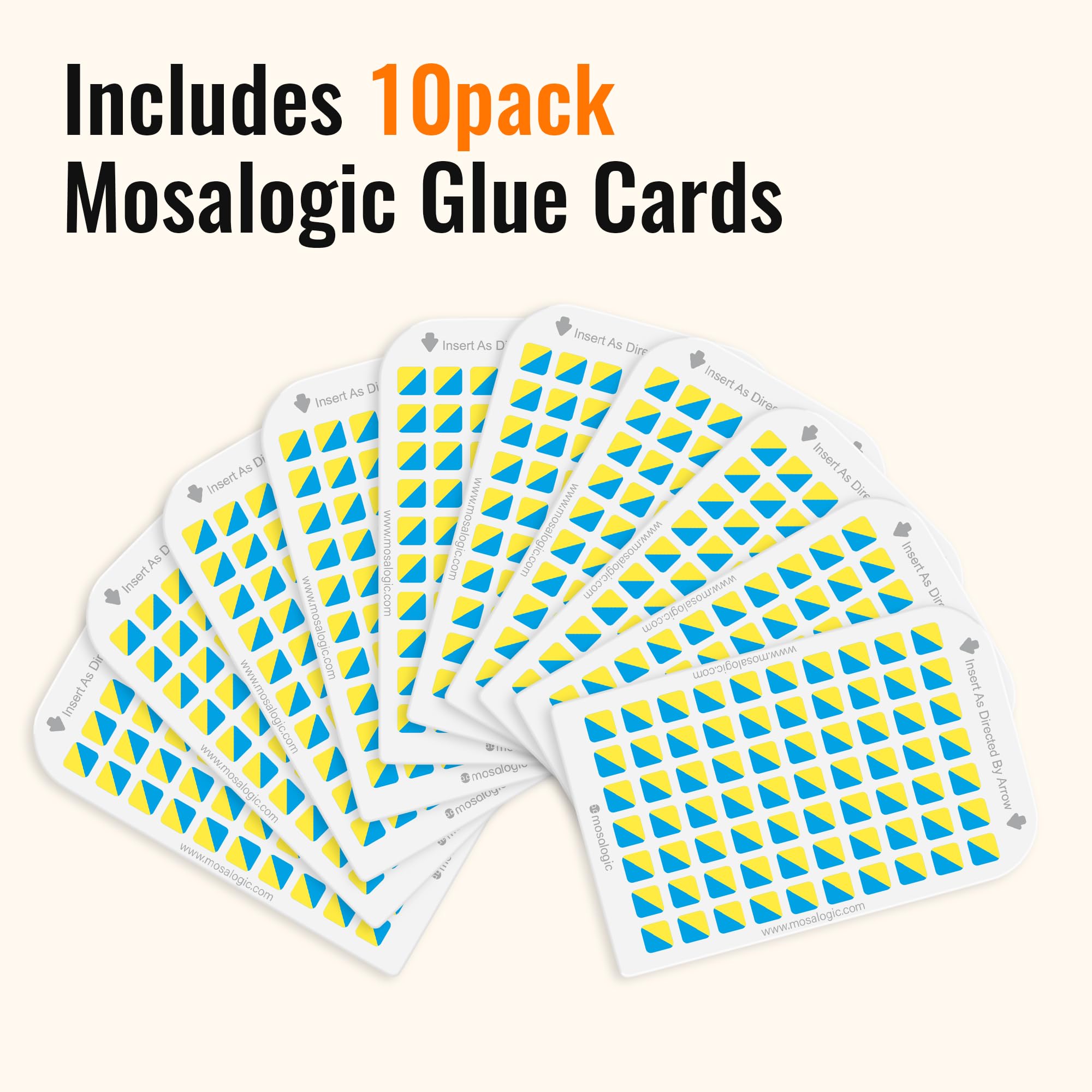 mosalogic Sticky Card Refills packaging details