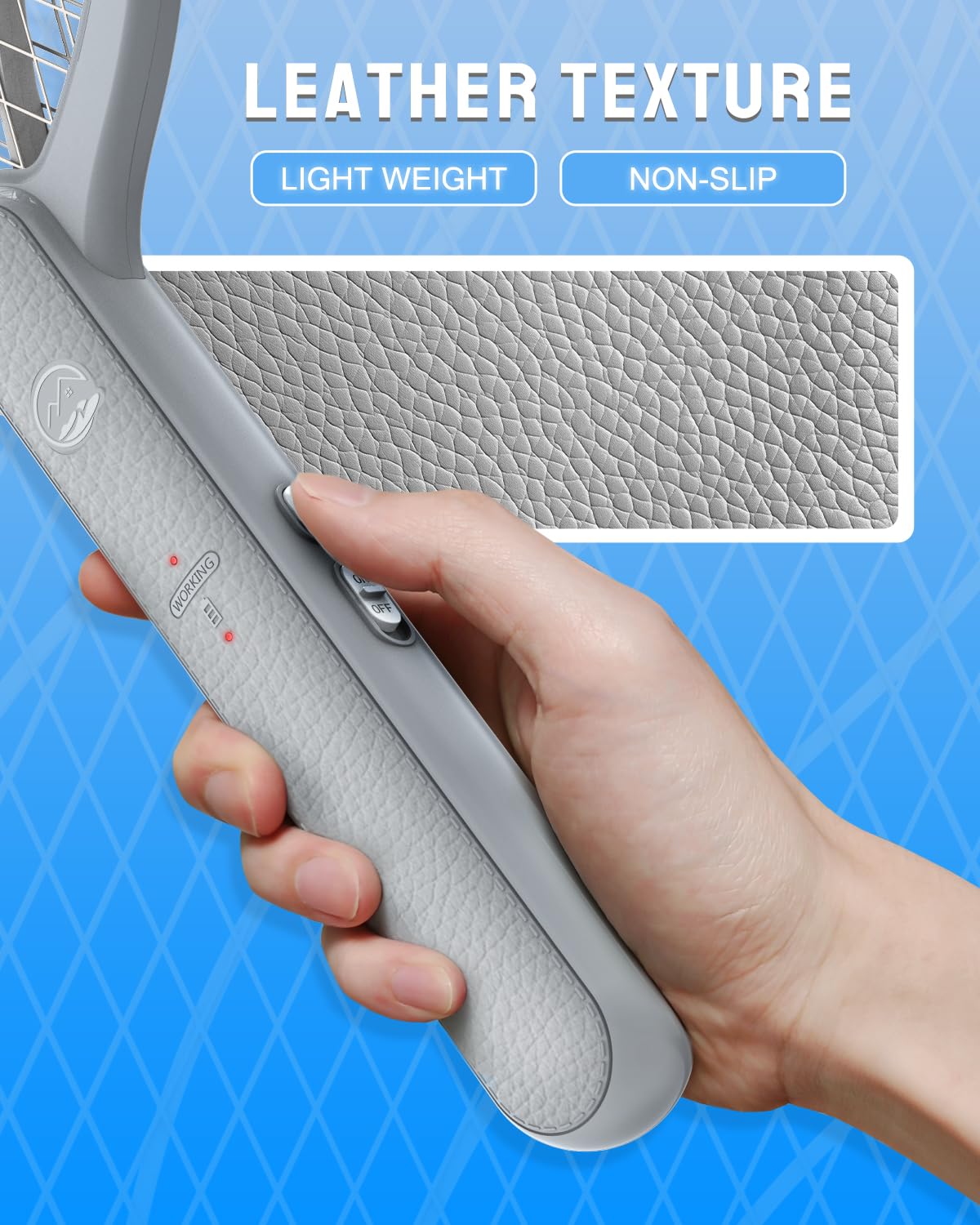 Mosiller Electric Fly Swatter back view