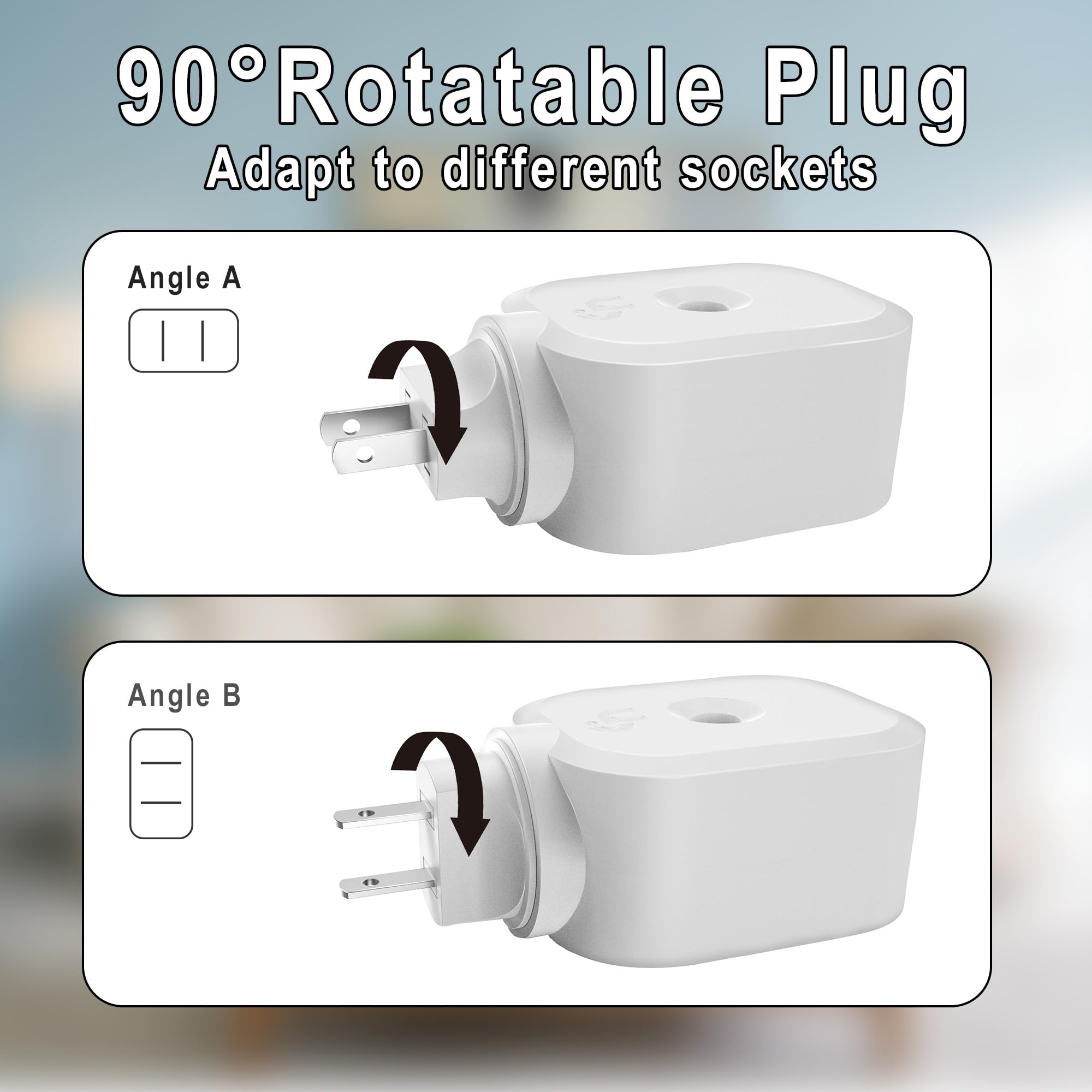 Moskiller mosquito repellent plugged into a kitchen socket