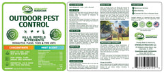 Mosquito Magician Liquid Concentrate mint scent label