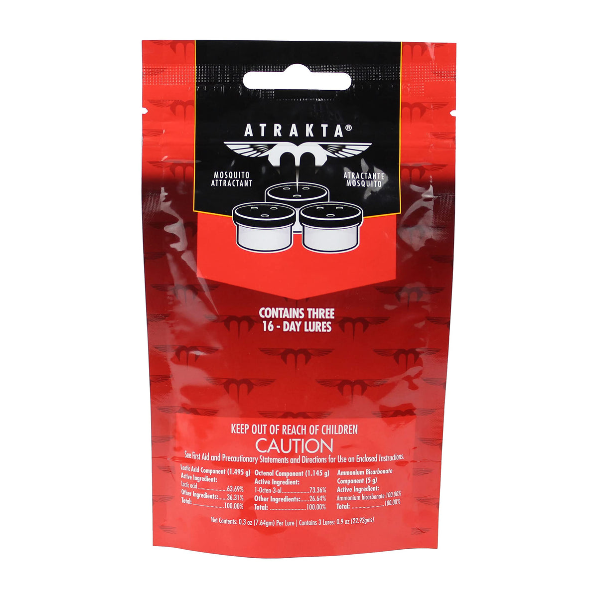 Mosquito Magnet ATRAKTA Mosquito Trap Attractant Pods pack front view