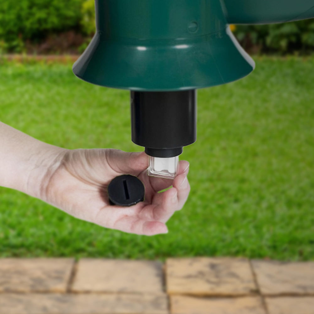 Mosquito Magnet trap with Octenol attractant installed