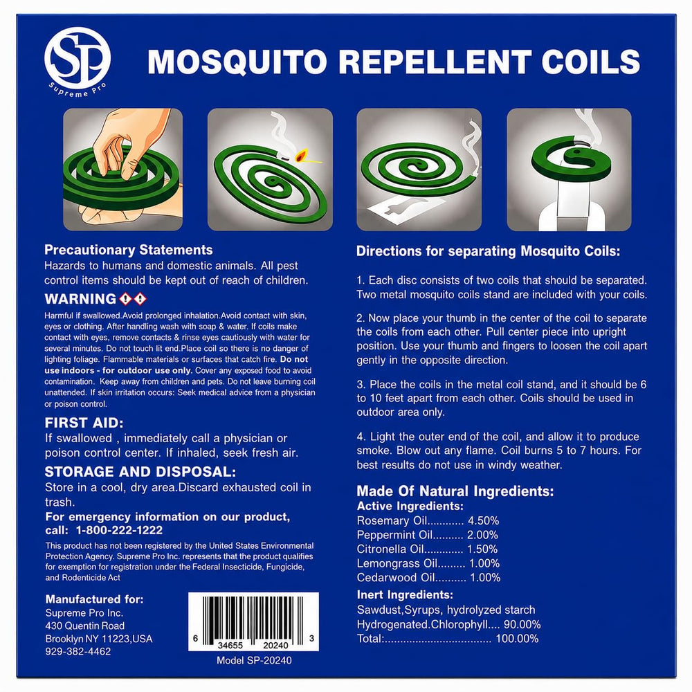 Mosquito repellent coil placed beside a swimming pool