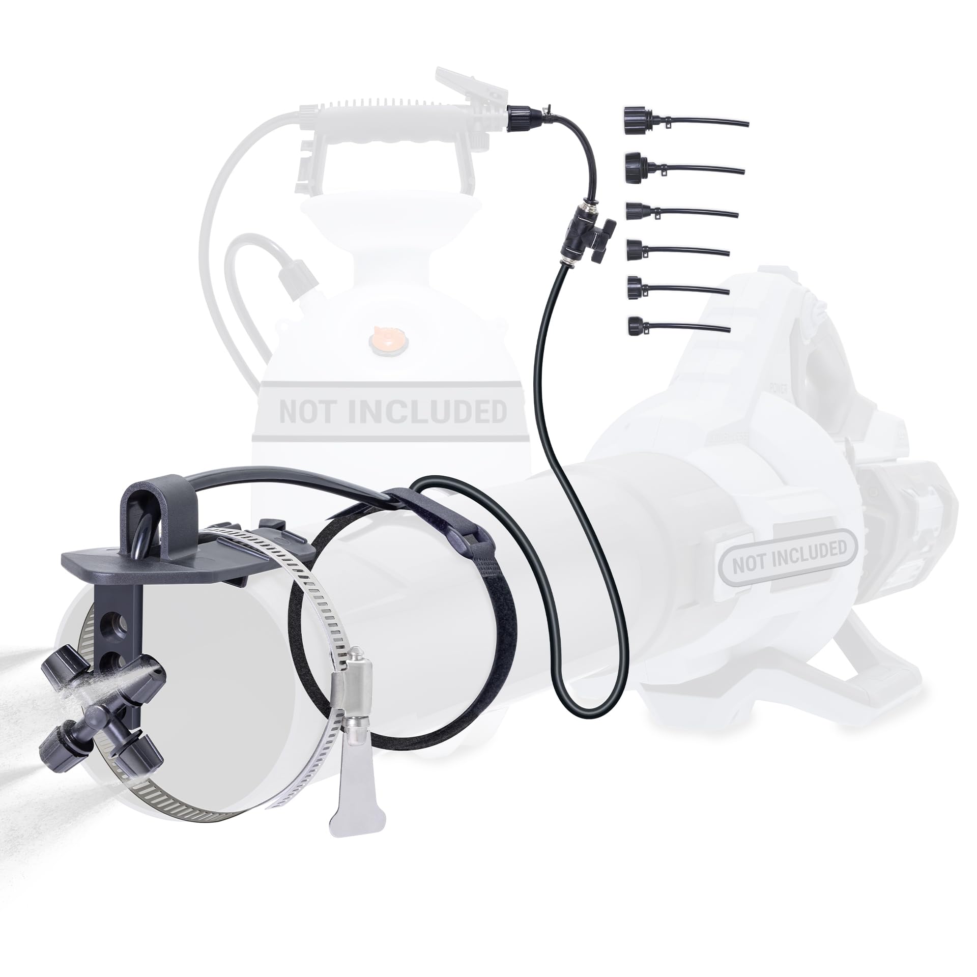 Mosquito Sniper System MIST-PRO Universal Adapter Kit front view