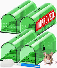 Motel Mouse humane mouse trap front view in green