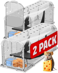 Motel Mouse humane mouse trap front view with white finish