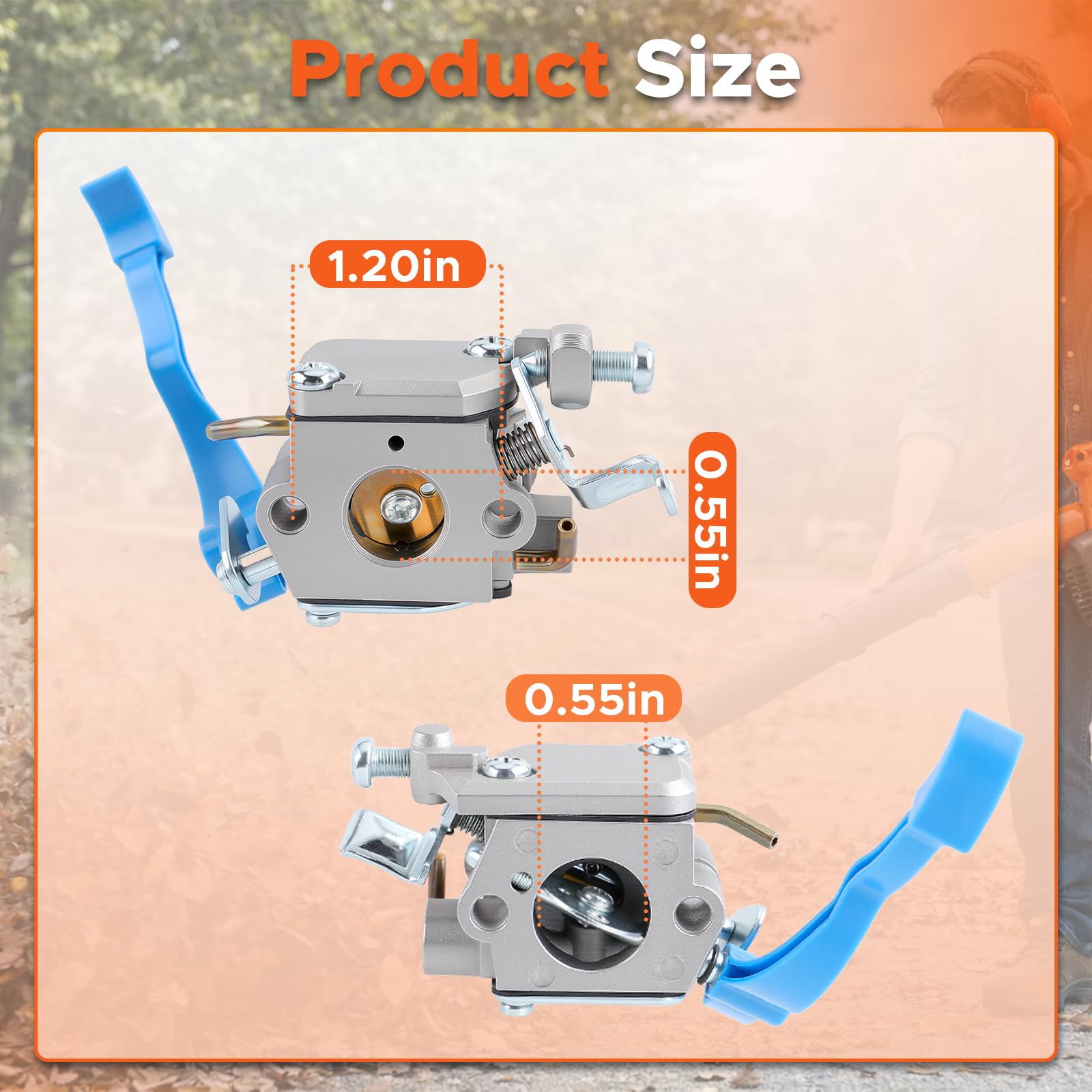 MOTOALL carburetor components layout