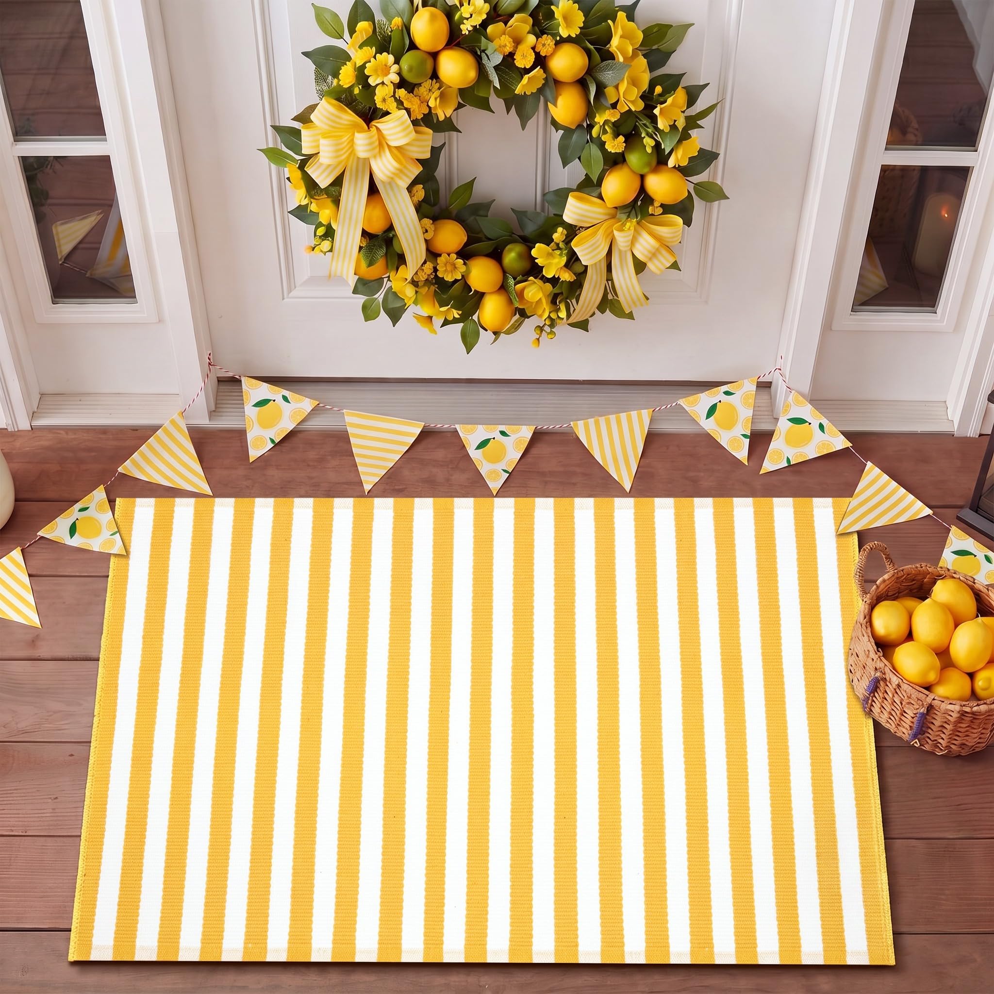 Moucuny outdoor rug packaging and design