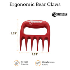 MOUNTAIN GRILLERS Bear Meat Claws being used to shred pulled pork