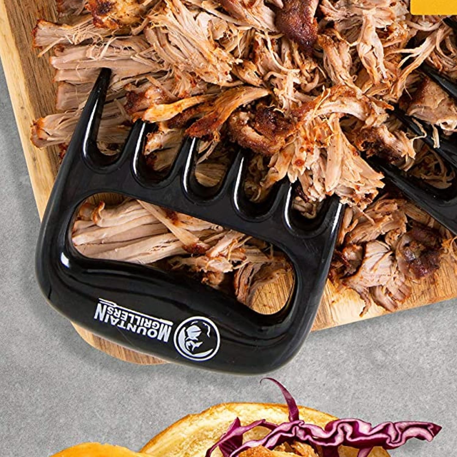 MOUNTAIN GRILLERS Meat Claws black on grill