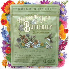 Mountain Valley Seed Company Wildflower Seeds Bulk 80,000+ Seeds package front view