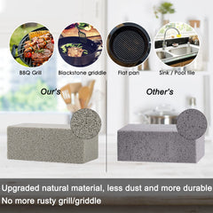 MOWOT pumice stone grill cleaner close-up