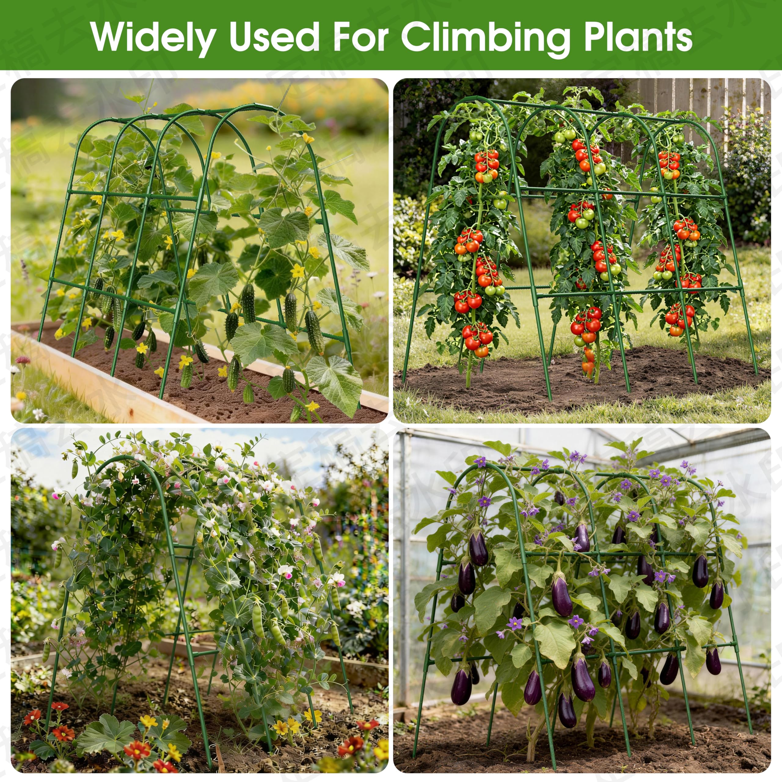 MQHUAYU Cucumber Trellis installation process step by step