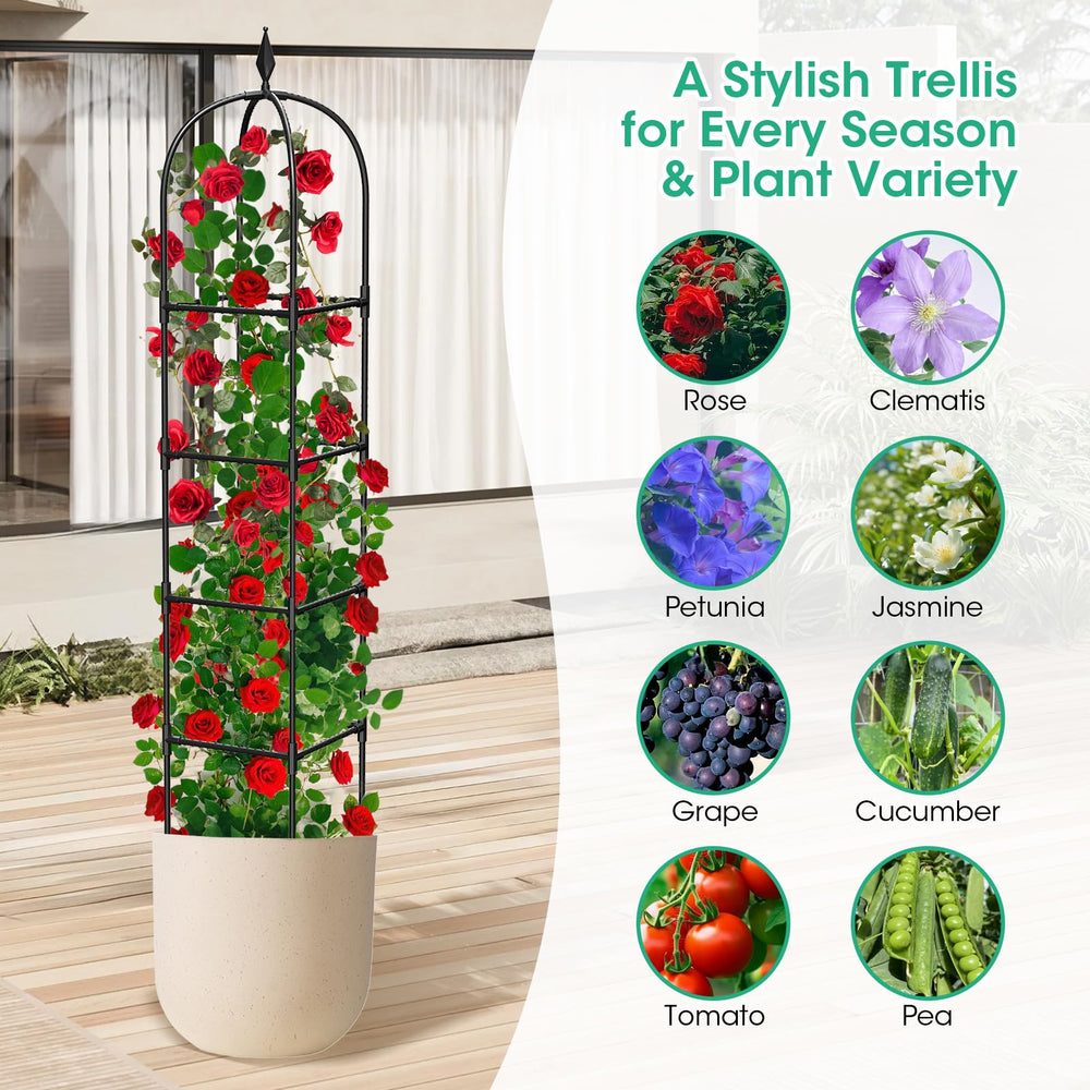 MQHUAYU trellis supporting climbing plants