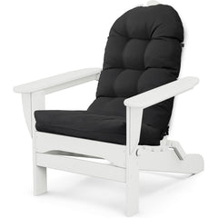 MQK Adirondack Chair Cushion, black, side view