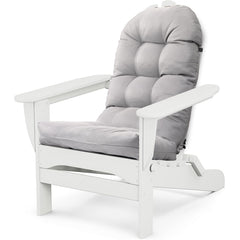 MQK Adirondack chair cushion in grey front view