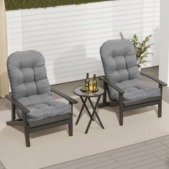 MQK Adirondack Chair Cushion on a patio chair