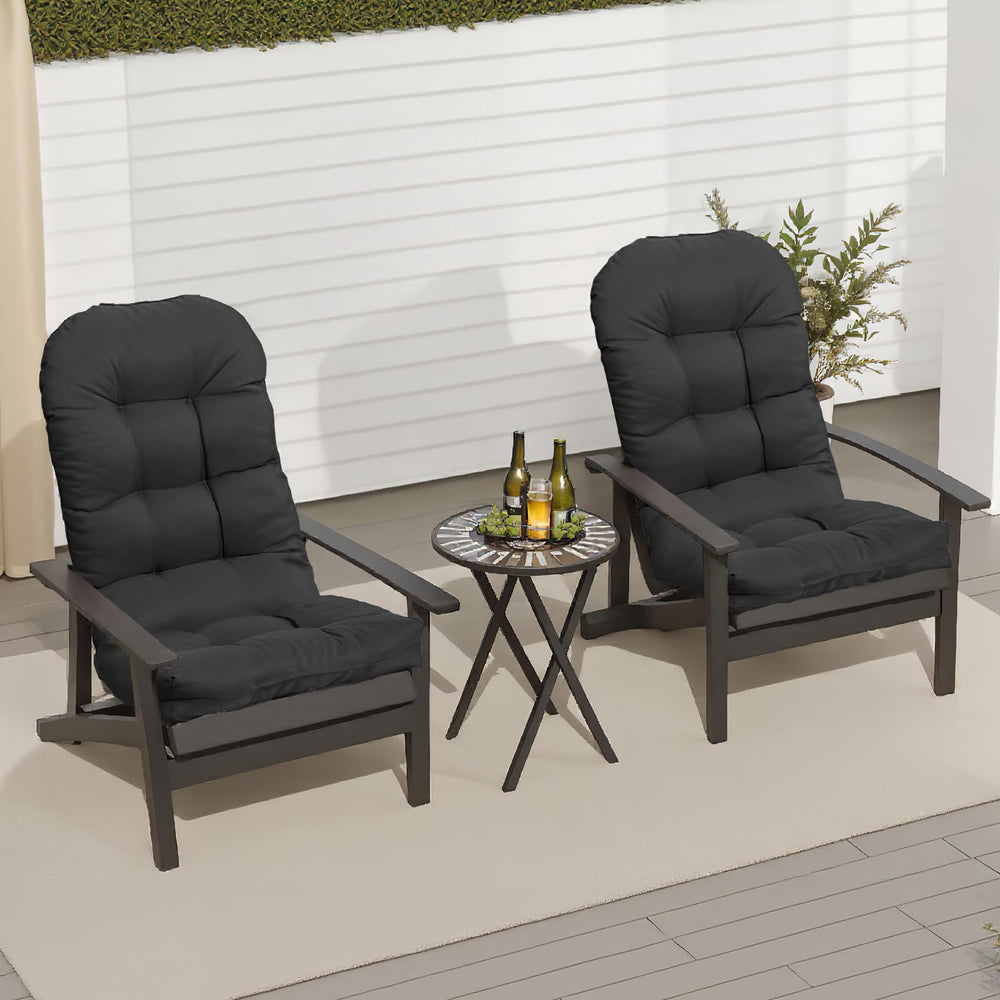 MQK Adirondack Chair Cushion on outdoor chair