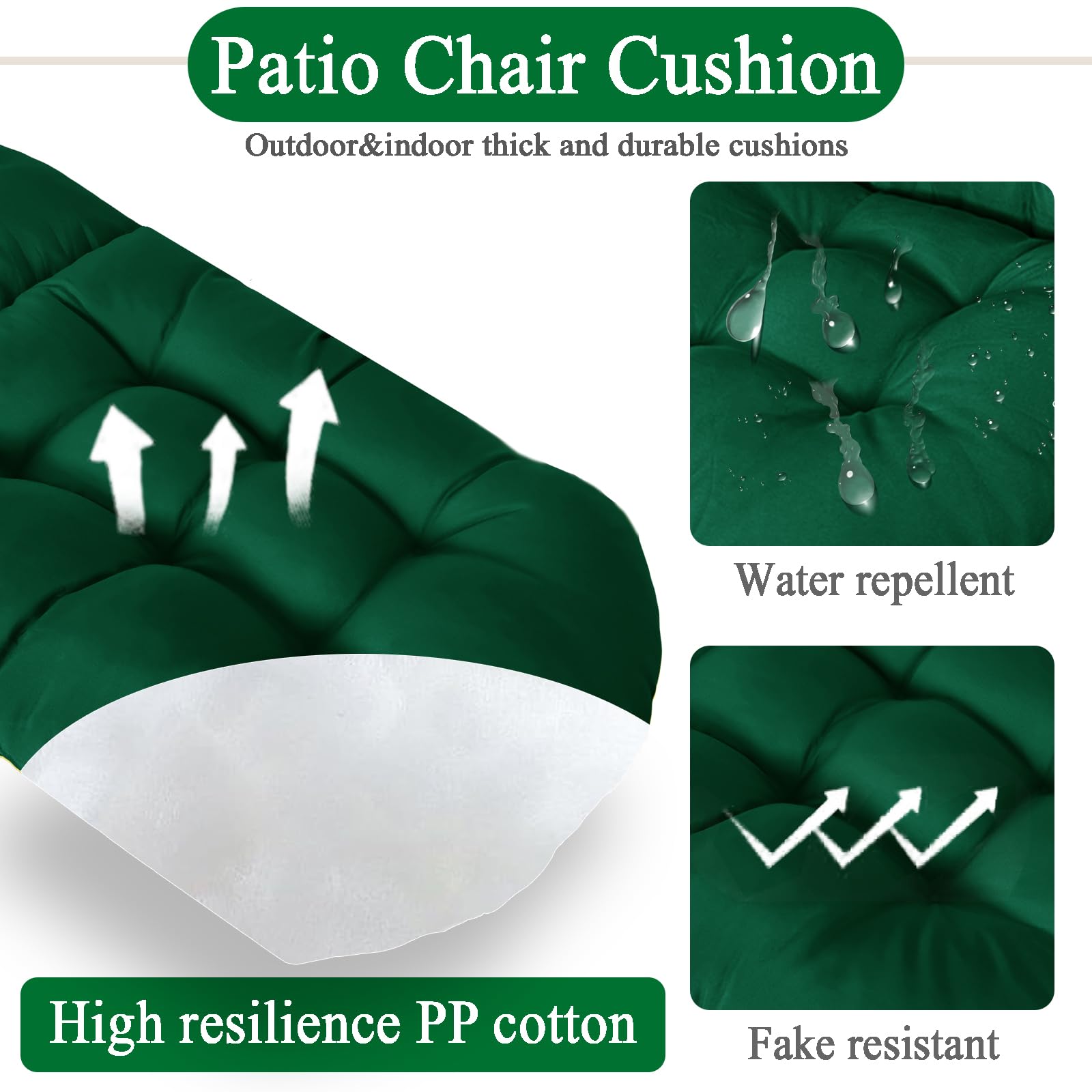 MQK Adirondack Chair Cushion packaging details