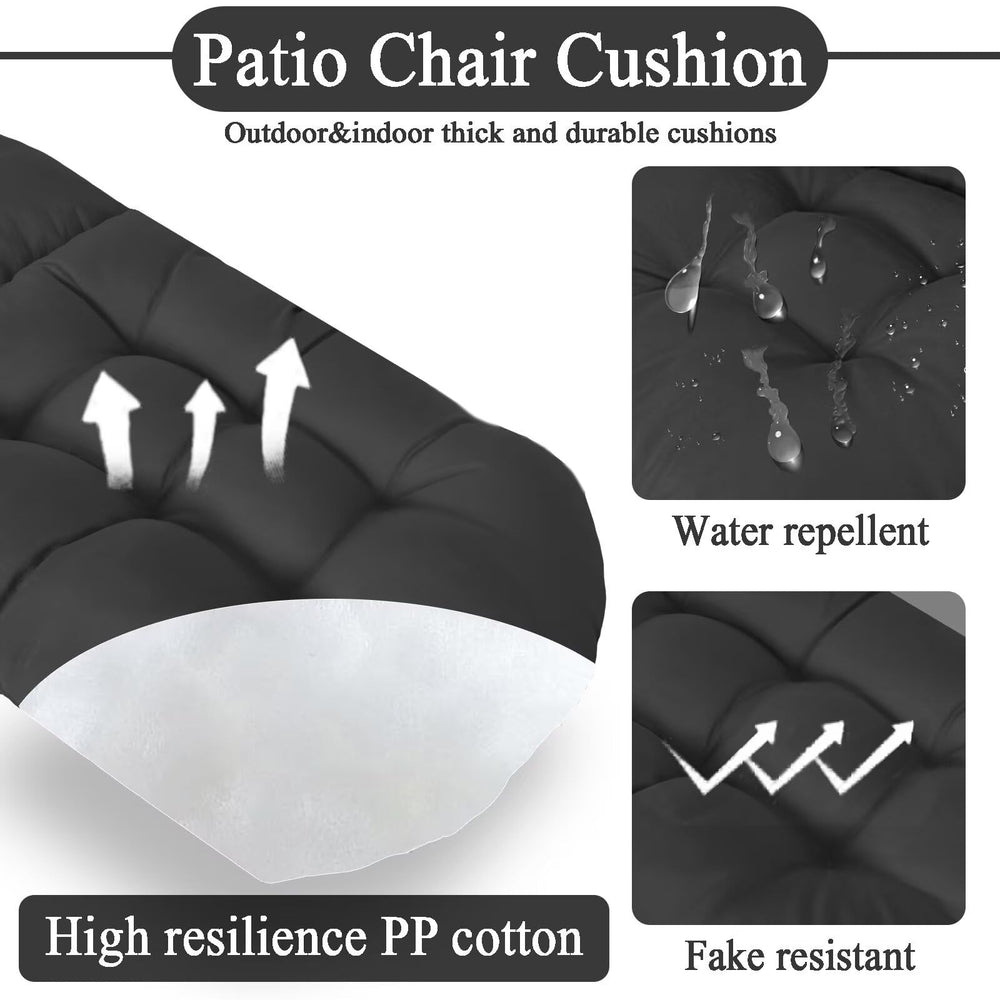 MQK Adirondack Chair Cushion, showing water-repellent fabric